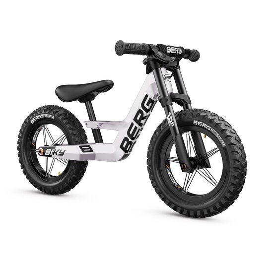 BERG loopfiets Biky Cross wit Handbrake 2-5 jaar 32 cm