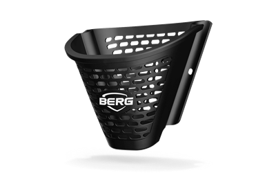BERG Buzzy Basket zwart - loopmand voor loopfiets