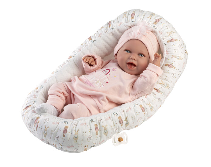 Llorens pop 42cm  MIMI SONRISAS CUNITA toekomstige artiest