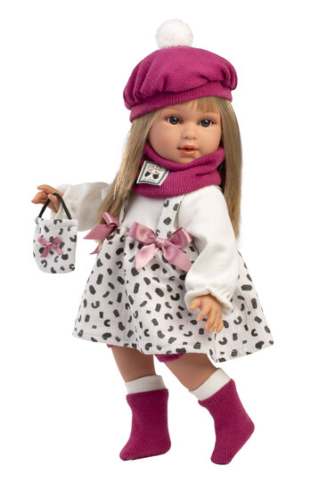 Llorens pop Carla 54 cm met zachte knuffellichaam voor rollenspel