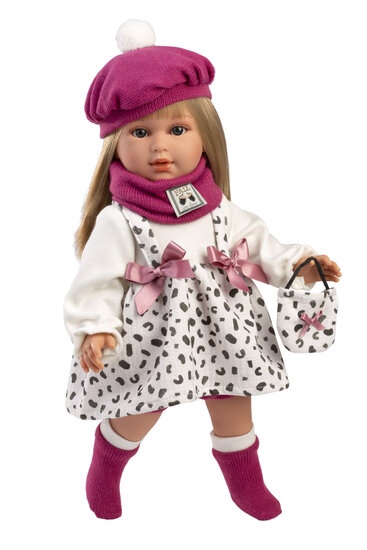 Llorens pop Carla 54 cm met zachte knuffellichaam voor rollenspel