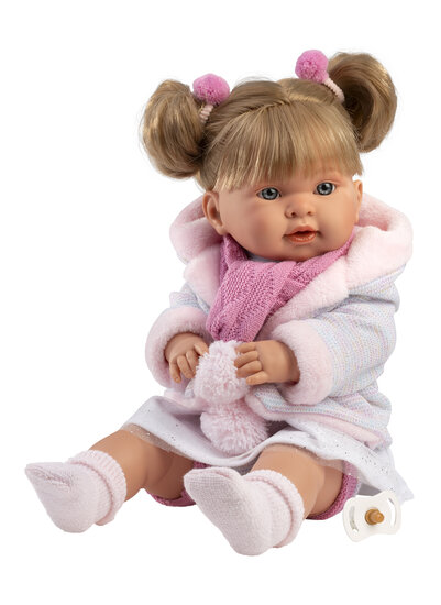 Llorens babypop Alexandra 42 cm met zachte knuffelkleding