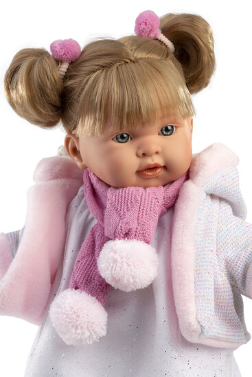 Llorens babypop Alexandra 42 cm met zachte knuffelkleding