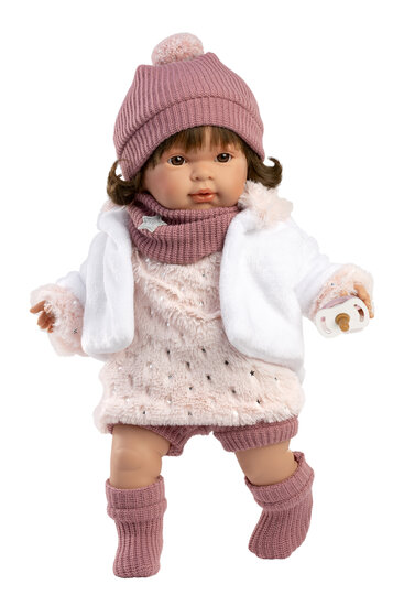 Llorens babypop Carla 42 cm met zachte knuffelkleding