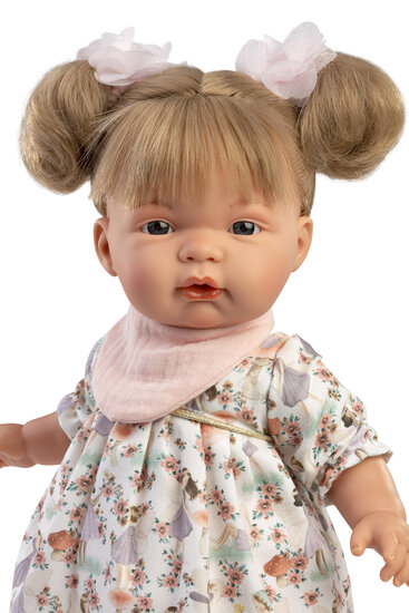 Llorens babypop Joelle 38cm met zomerjurk en speen
