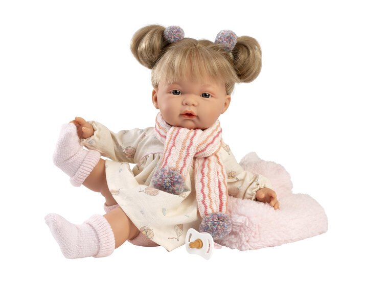 Llorens babypop Joelle 38 cm met zachte knuffelkleding