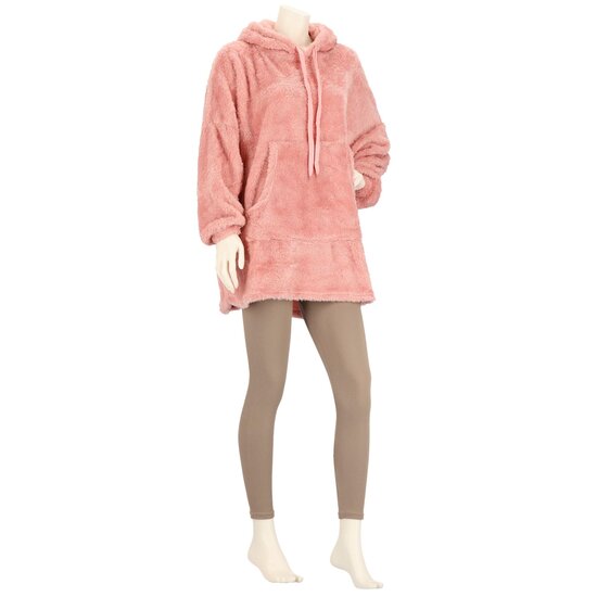 Apollo Huggle Hoodie Multi Pink OS
