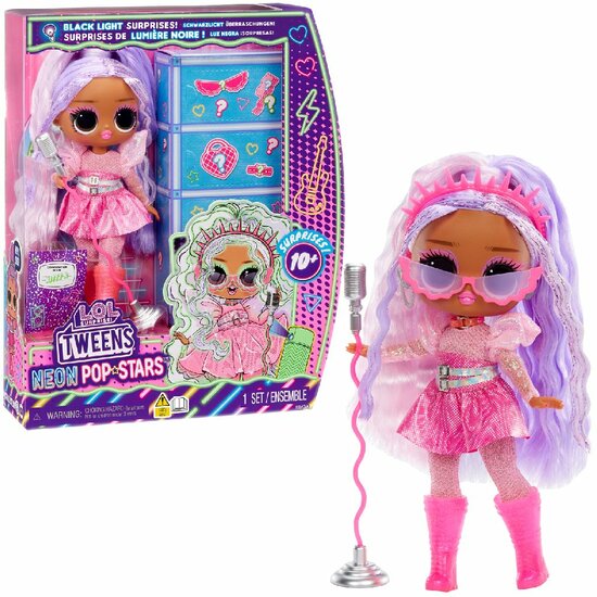 LOL Surprise Tweens Neon Pop Stars - Kitty K. Uitlopend