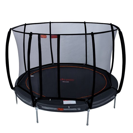 Avyna Trampoline InGround &Oslash;305 met veiligheidsnet | Zwart