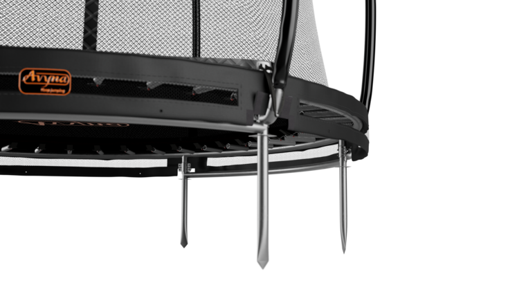 Avyna Trampoline InGround &Oslash;305 met veiligheidsnet | Zwart