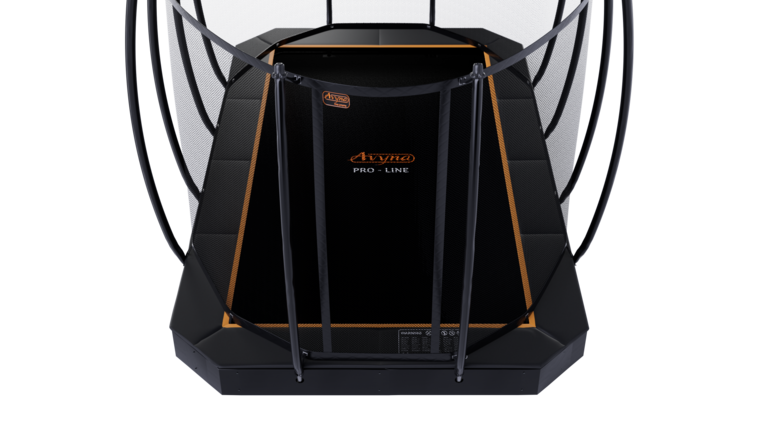 Avyna Trampoline FlatLevel 520x305 (352) met net | Zwart