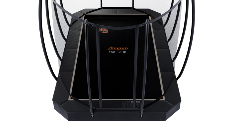 Avyna Trampoline FlatLevel 520x305 (352) met net | Zwart
