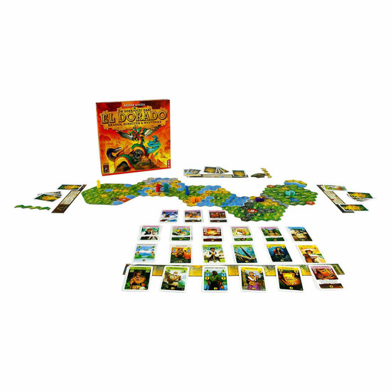 999 Games De Zoektocht naar El Dorado: Draken, Schatten &amp; Mysteries Bordspel