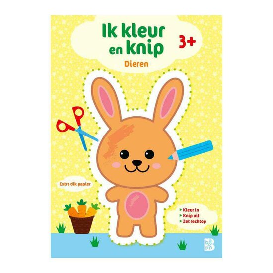 Ik Kleur en Knip - Dieren