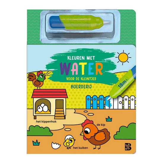 Kleuren met Water Voor de Kleintjes Boerderij 18m+