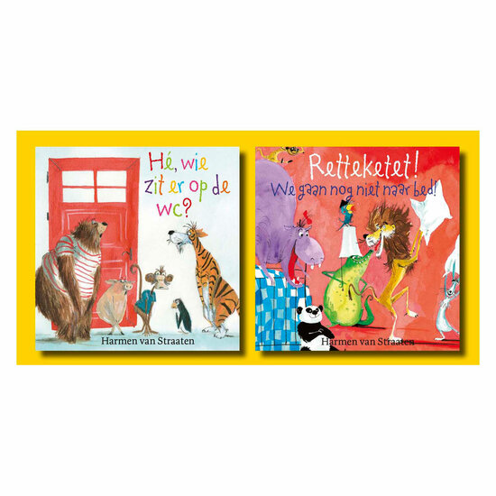 Uitdeelboekjes - Retteketet en H&eacute;, Wie Zit er op de Wc?, 10st.