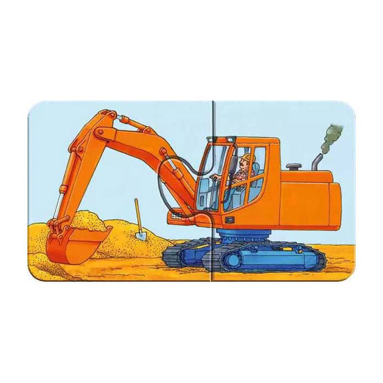 Special Voertuigen puzzel, 9x2st.