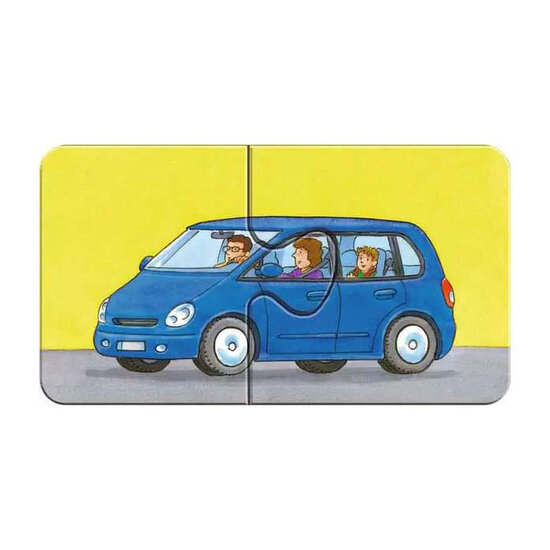 Special Voertuigen puzzel, 9x2st.