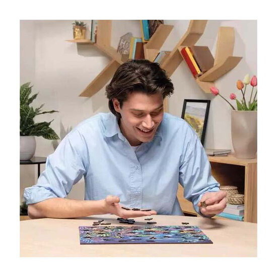 Ravensburger Houten Puzzel Onder de Zee, 500st.