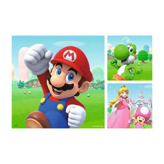 Super Mario Puzzel, 3x49st.