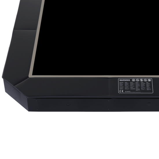 Trampoline Rand FlatLevel 520x305 Zwart | Avyna