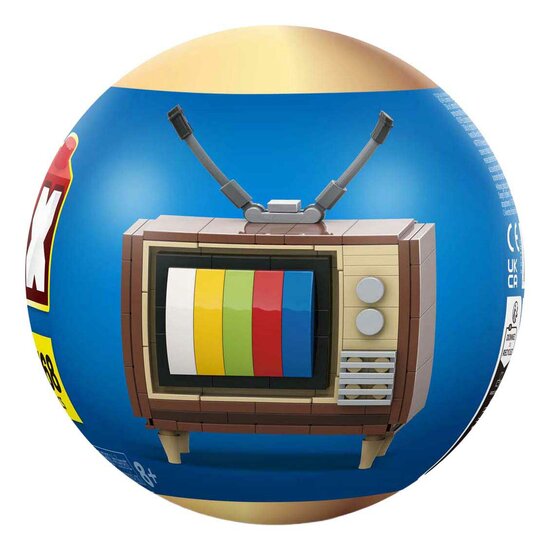 ZURU Max Premium Retro TV Bouwset in Verrassingsbal - 168dlg.