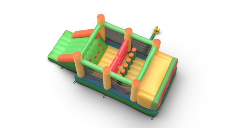 Springkussen Activity Groen/Geel (SK06) | Avyna