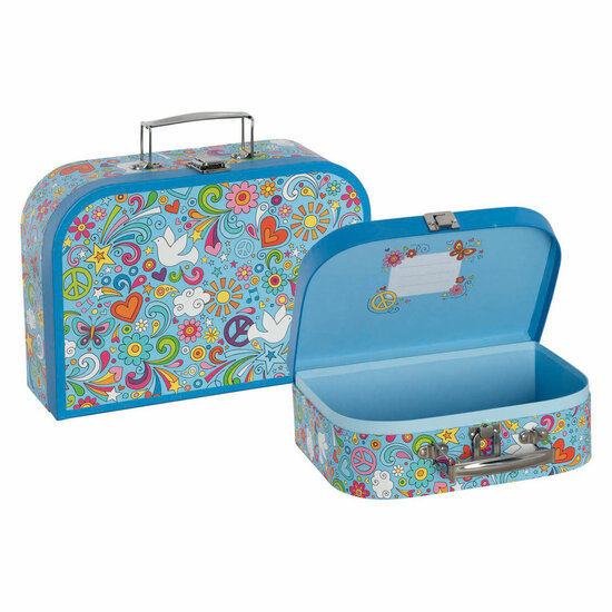 Goki Kofferset Love &amp; Peace - 2dlg.