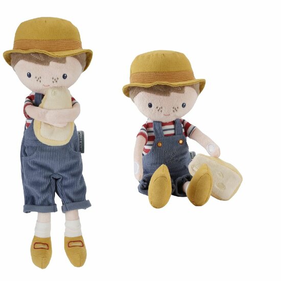 Little Dutch Little Farm Knuffelpop Jim 35cm Uitlopend