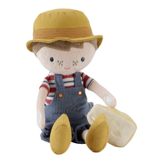 Little Dutch Little Farm Knuffelpop Jim 35cm Uitlopend