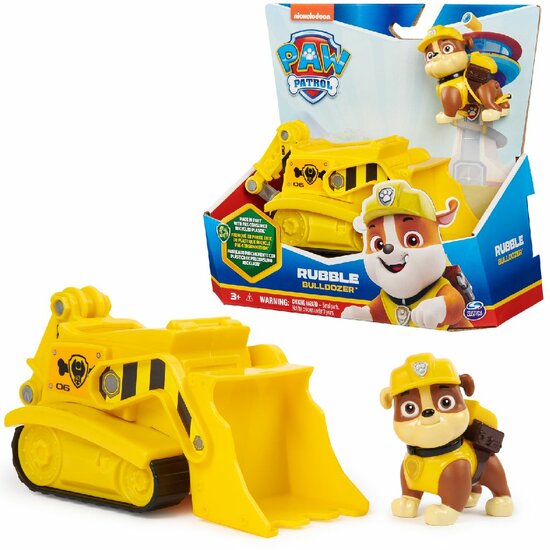 Paw Patrol Basic Vehicle Rubble Uitlopend