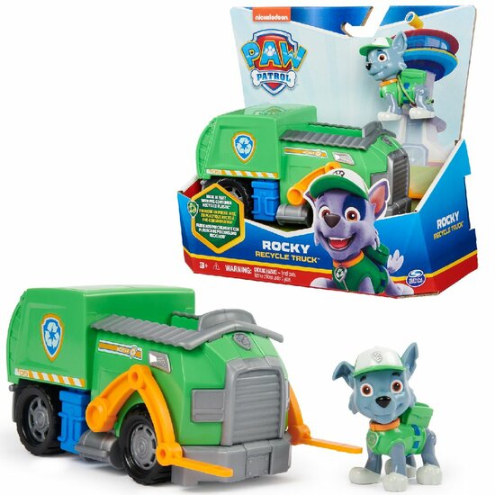 Paw Patrol Basic Vehicle Rocky Uitlopend