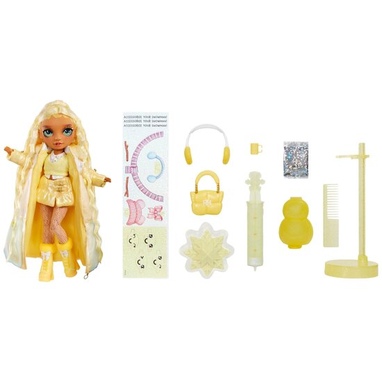 Rainbow High Winter Wonderland Doll Yellow Uitlopend