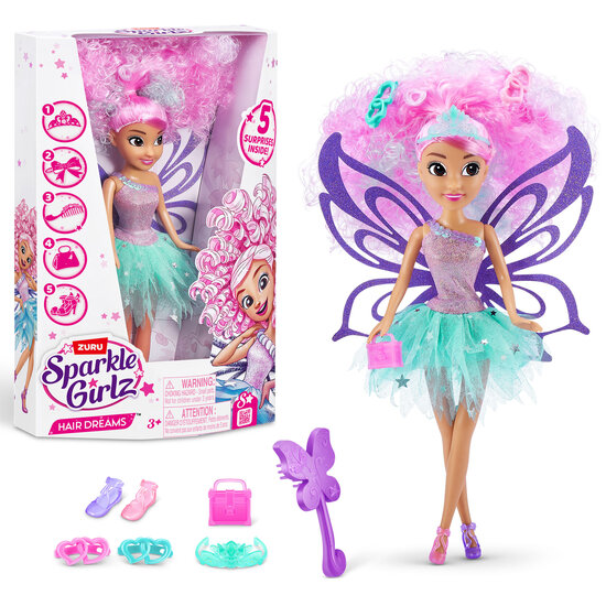 Sparkle Girlz Hair Dreams 3ass.