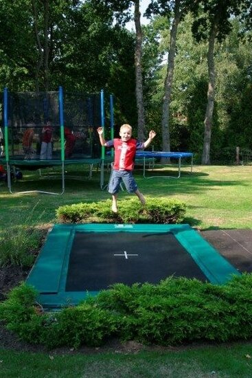 Trampoline Randkussen Elfje Hawai - 332x254 cm - Rechthoek