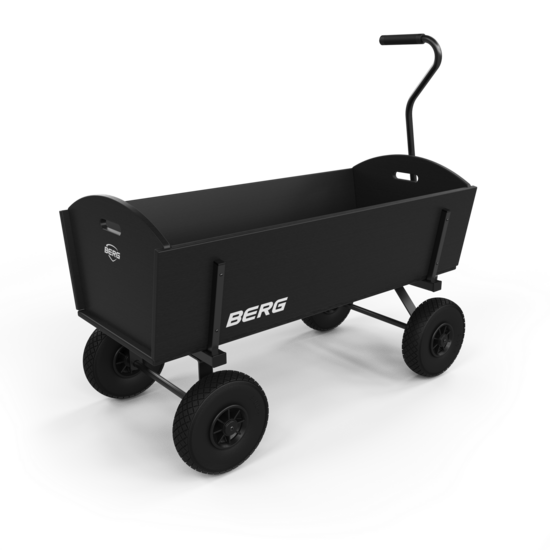 BERG Bolderwagen XL Zwart - Transportkar - Tot 150 kg