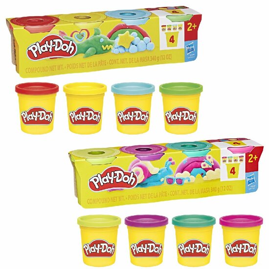 Play-Doh Classic 4 Pack Ass