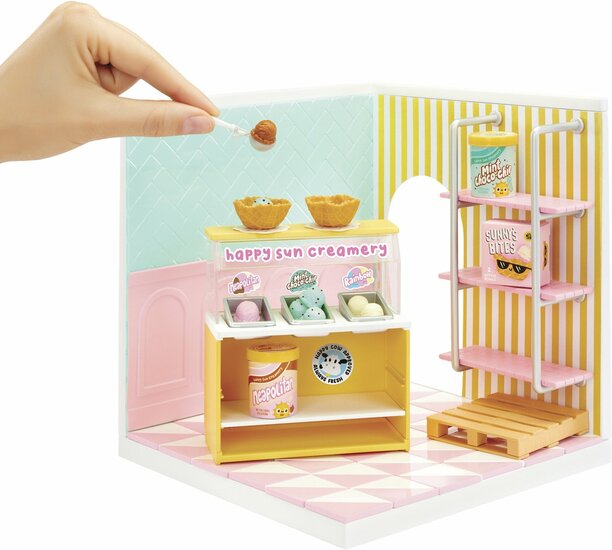 MGA Miniverse Spaces Starter Pack &ndash; Maak Je Eigen Mini IJssalon