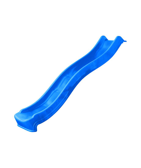 Glijbaan 2,2 meter geschuimd HDPE blauw voor speeltoestel