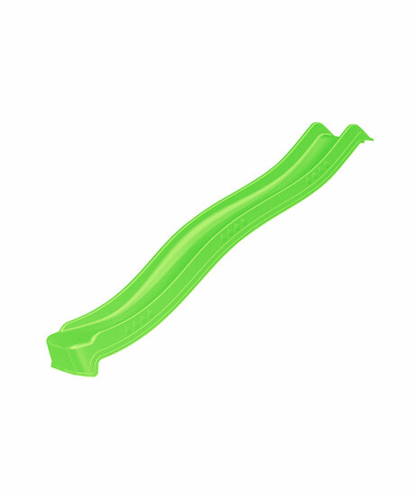 Glijbaan 2,65 m geschuimd appelgroen voor speeltoestel Swingkingg