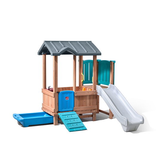 Step2 Woodland Adventure Playhouse &amp; Slide
