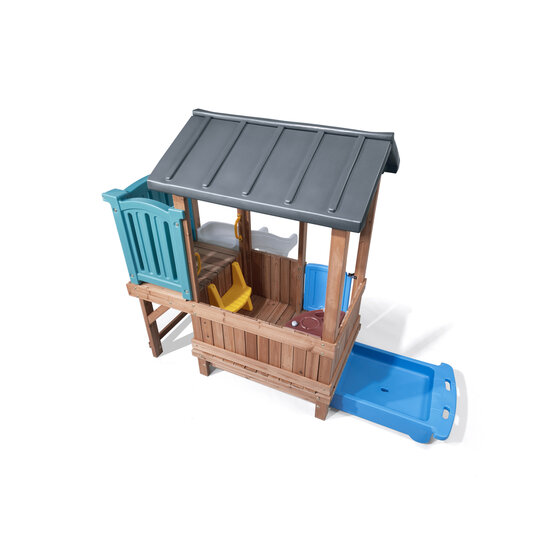 Step2 Woodland Adventure Playhouse &amp; Slide