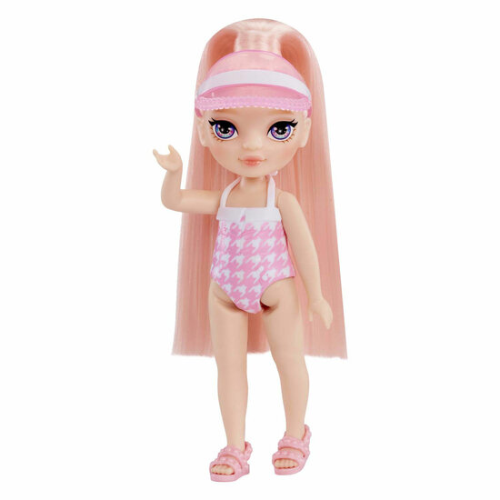 Rainbow High Pop Kleine Zwembaddag met Blush Speelset