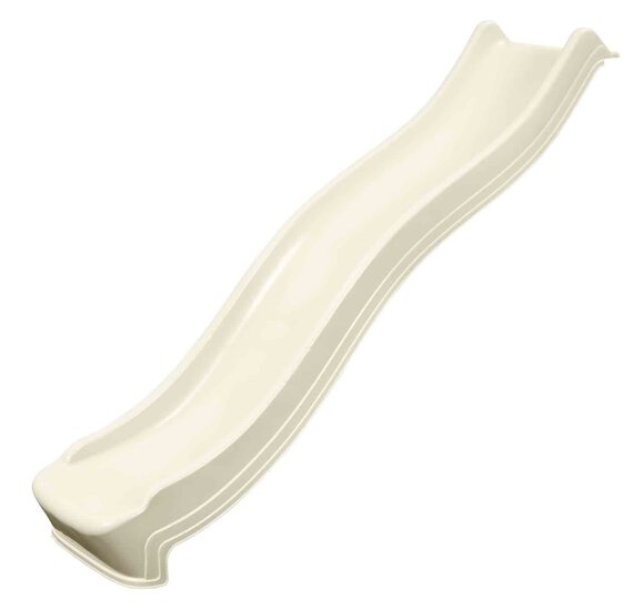 Aanbouw Glijbaan 2.2 Meter &ndash; Pastel Wit