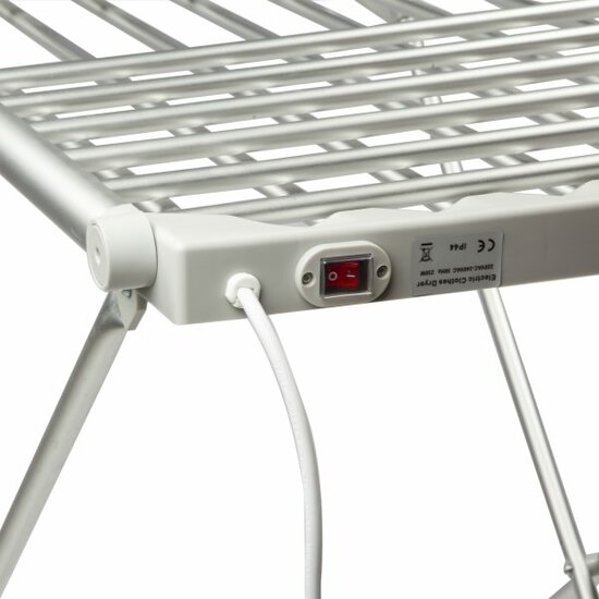 Alora Elektrisch Droogrek - Verwarmd - Opvouwbaar - Indoor