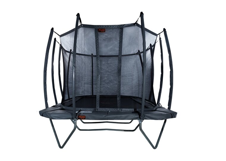 Avyna Trampoline Veiligheidsnet 520x305 Grijs | Compleet