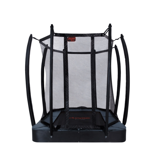 Avyna Trampoline FlatLevel 275x190 (213) met net | Grijs
