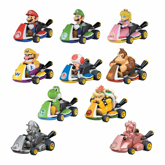 Mario Kart Pullback Mini Auto