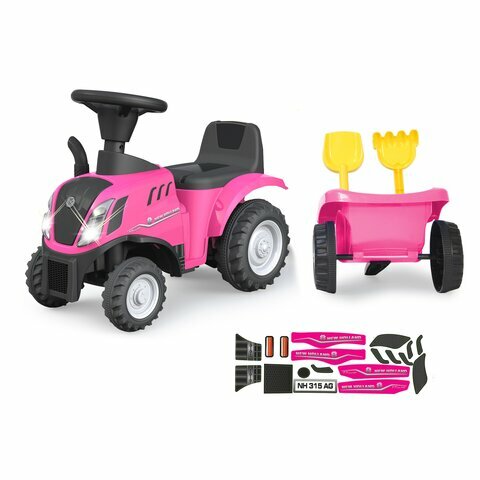 New Holland Looptractor Roze - 1-3 Jaar - Zonder Trappers