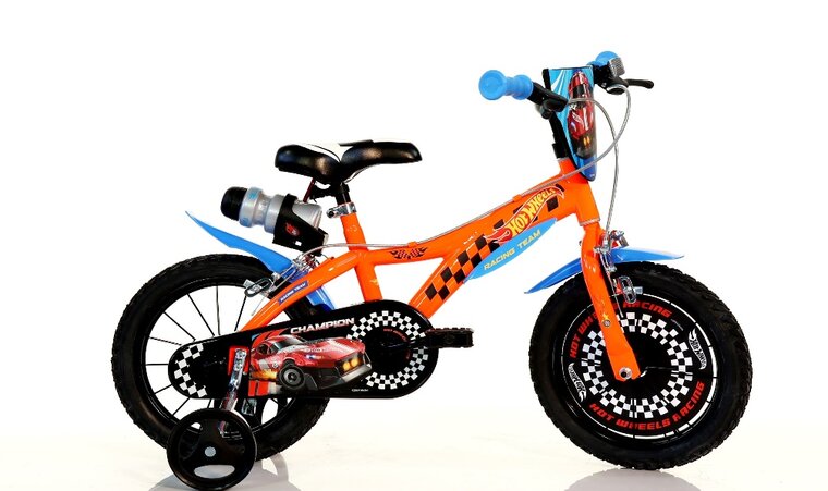 Fiets Dino Bikes Bicicletta 14 inch Hot Wheels